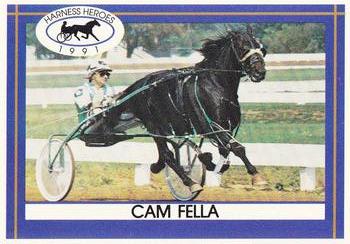 1991 Harness Heroes #6 Cam Fella Front